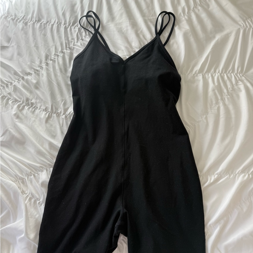 ALO Yoga Black Activewear Jumpsuit